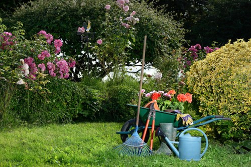 Beautiful garden design in Southall showcasing expert landscaping