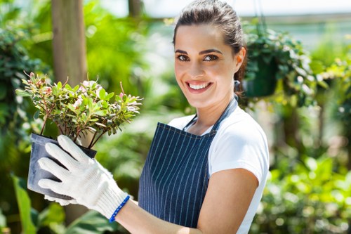 Community engaged landscaping project in urban setting