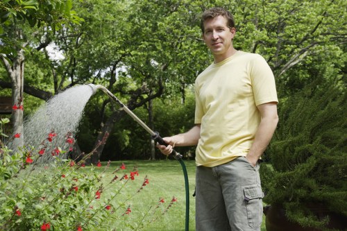 Local Hornsey community garden with rich cultural elements