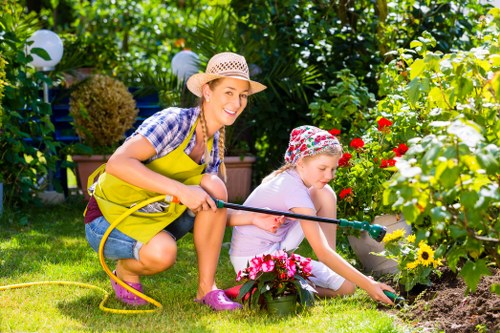 Custom landscape design using sustainable techniques